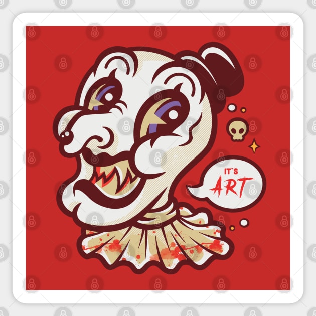 It's Art Sticker by BeataObscura